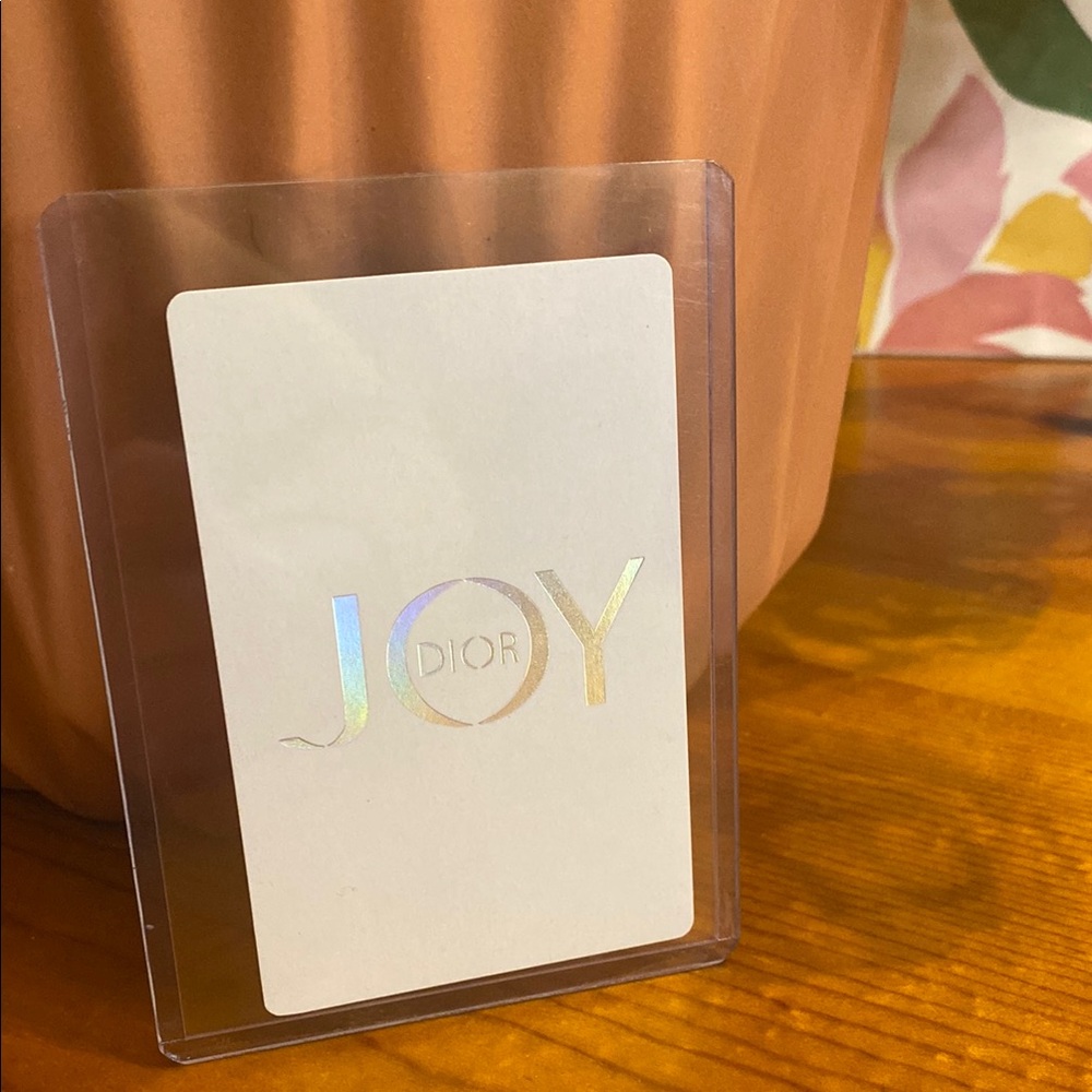 Dior Joy Nine of Hearts Collectable Playing Card